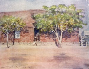 Hoofdkwartier van Lord Roberts, Aasvogel Kop door Mortimer Ludington Menpes